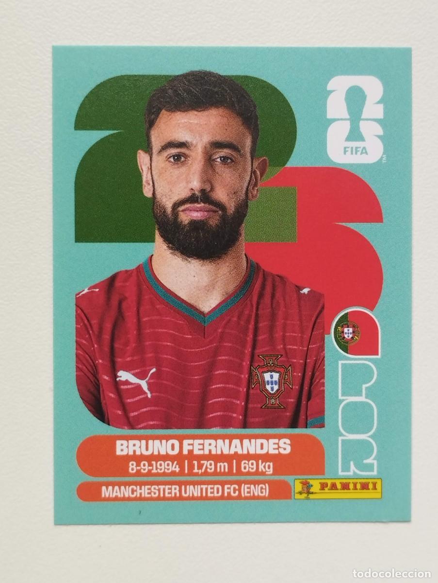 Cromos de F&uacute;tbol: CROMO STICKER WORLD CUP 2026 MUNDIAL 26 PANINI PORTUGAL POR10 POR 10 BRUNO FERNANDES
