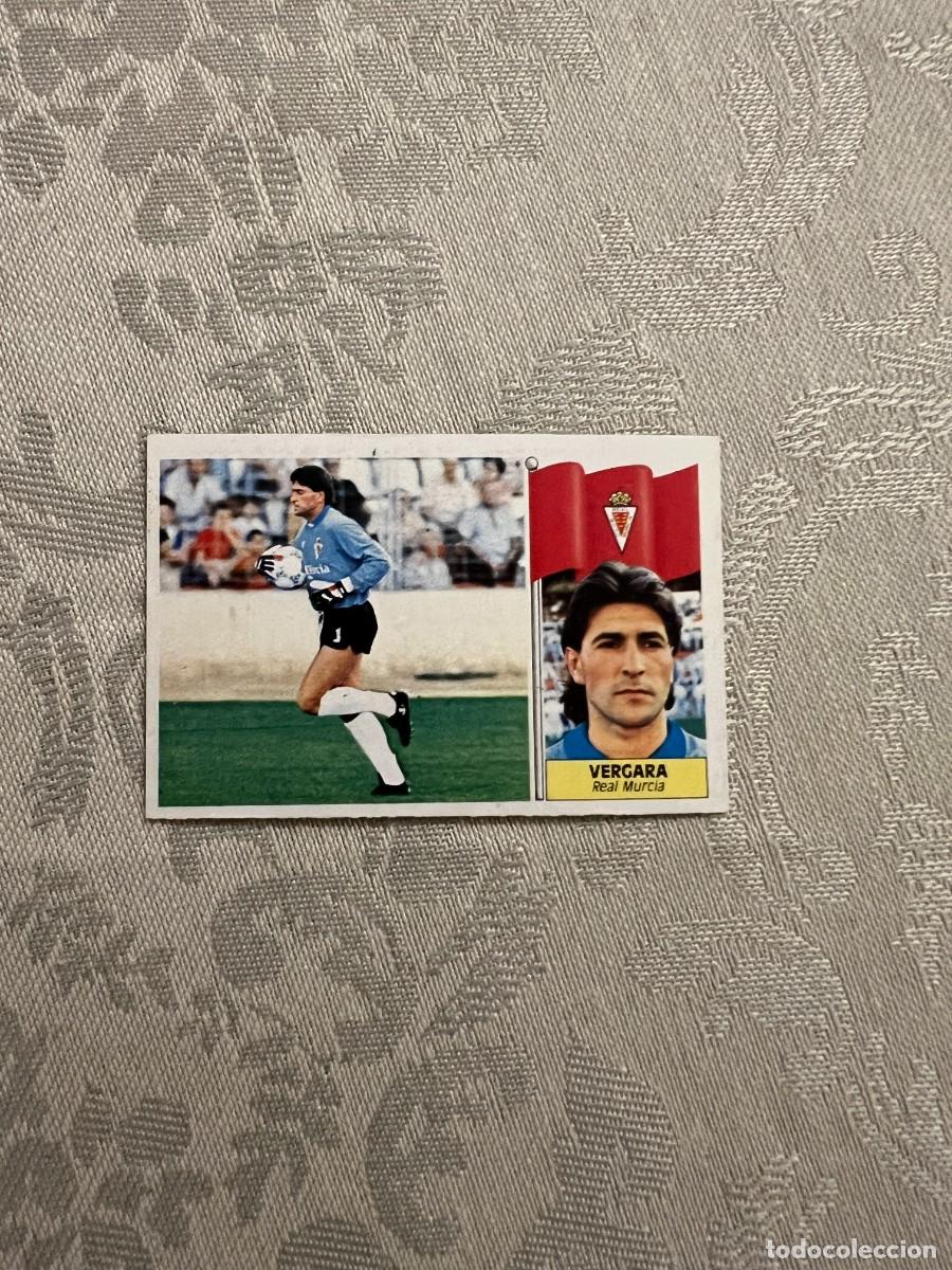 Football Stickers: FICHAJE 35 VERGARA REAL MURCIA EDICIONES ESTE 1986 1987