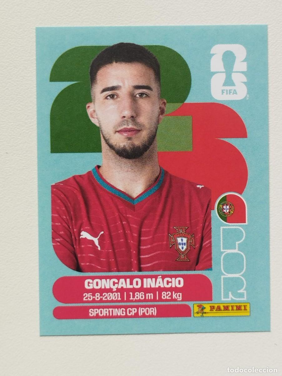 Football Stickers: CROMO STICKER WORLD CUP 2026 MUNDIAL 26 PANINI PORTUGAL POR8 POR 8 GON&Ccedil;ALO INACIO