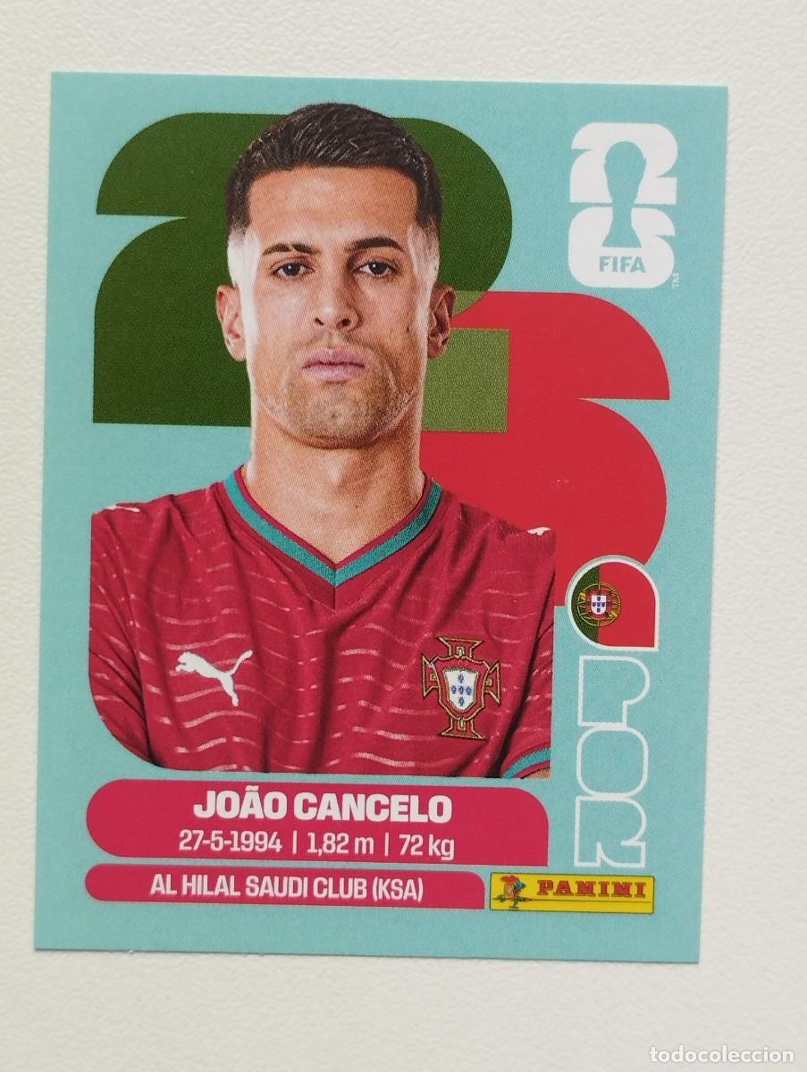 Football Stickers: CROMO STICKER WORLD CUP 2026 MUNDIAL 26 PANINI PORTUGAL POR5 POR 5 JOAO CANCELO