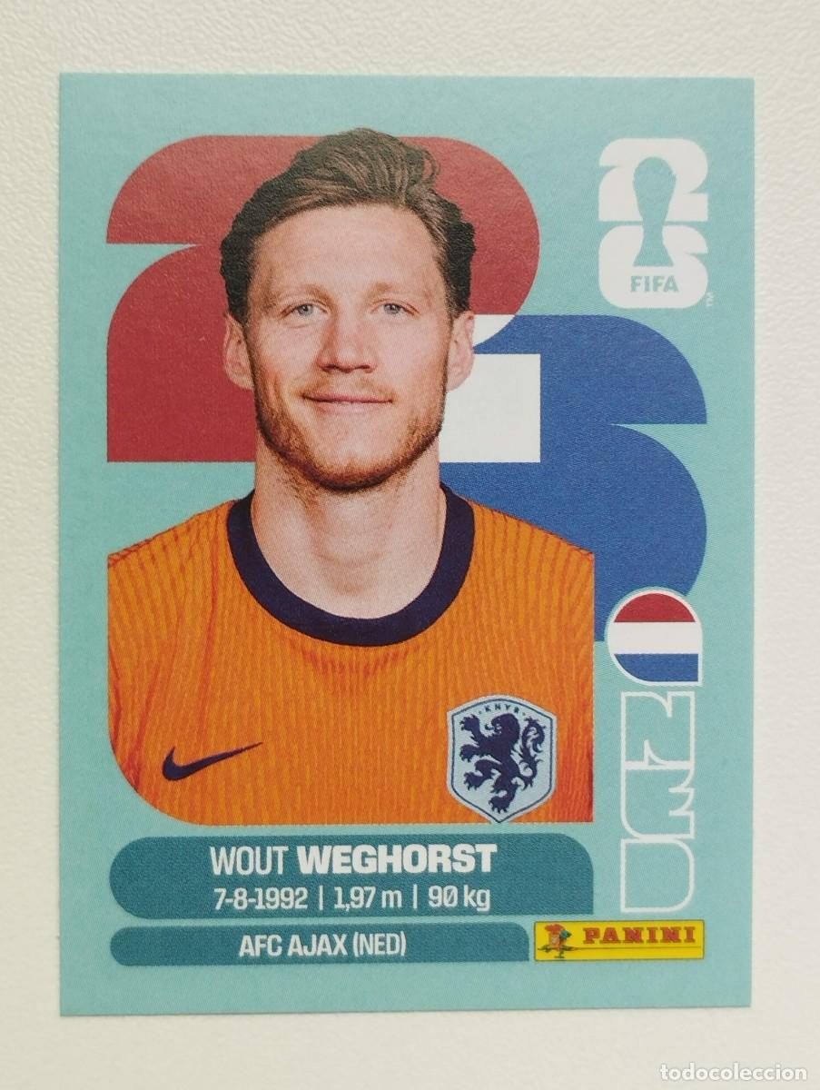 Cromos de F&uacute;tbol: CROMO STICKER WORLD CUP 2026 MUNDIAL 26 PANINI HOLANDA PAISES BAJOS NED19 NED 19 WEGHORST