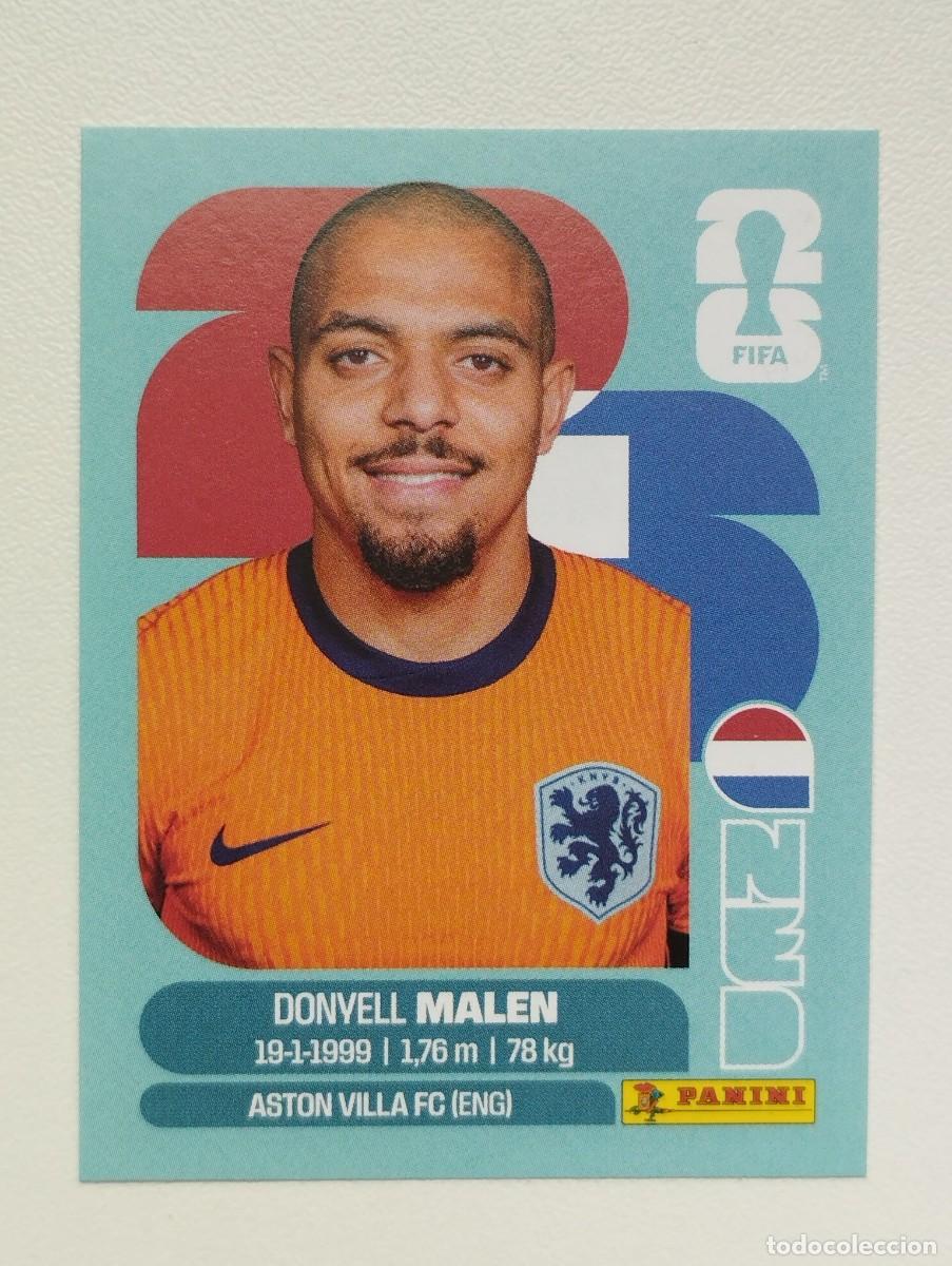 Cromos de F&uacute;tbol: CROMO STICKER WORLD CUP 2026 MUNDIAL 26 PANINI HOLANDA PAISES BAJOS NED18 NED 18 MALEN