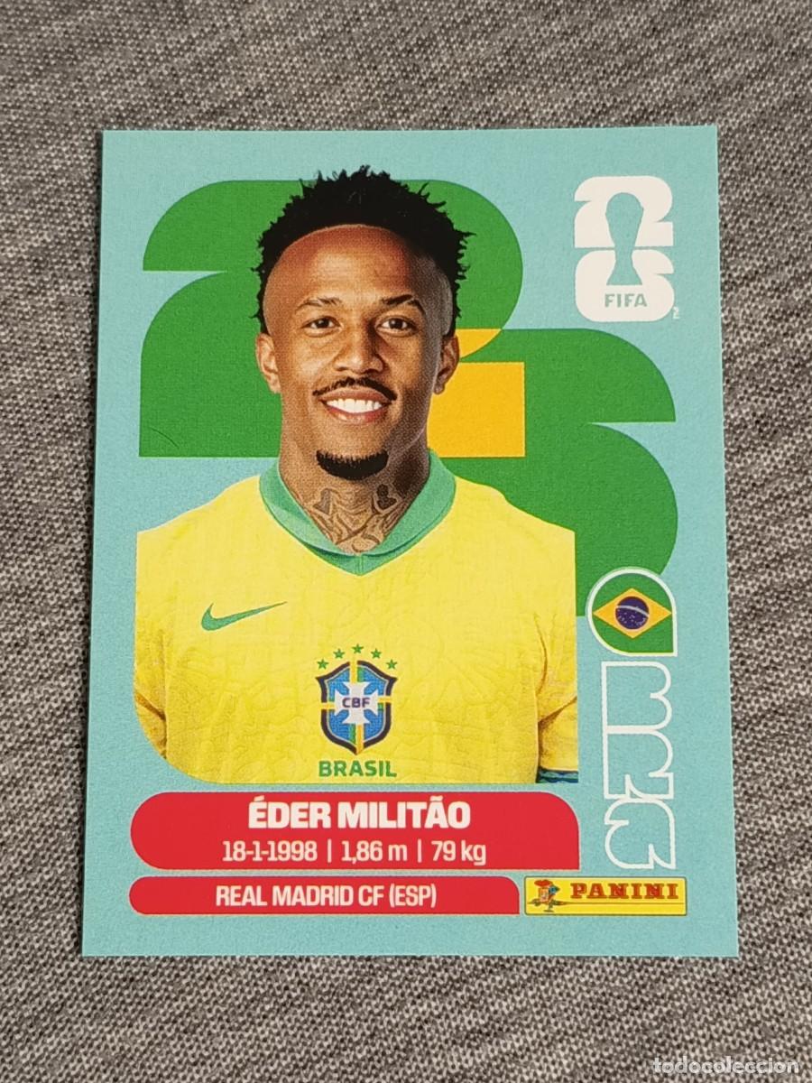 Cromos de F&uacute;tbol: MILITAO BRA 5 STICKER MUNDIAL 2026 PANINI FIFA WORLD CUP NUEVO