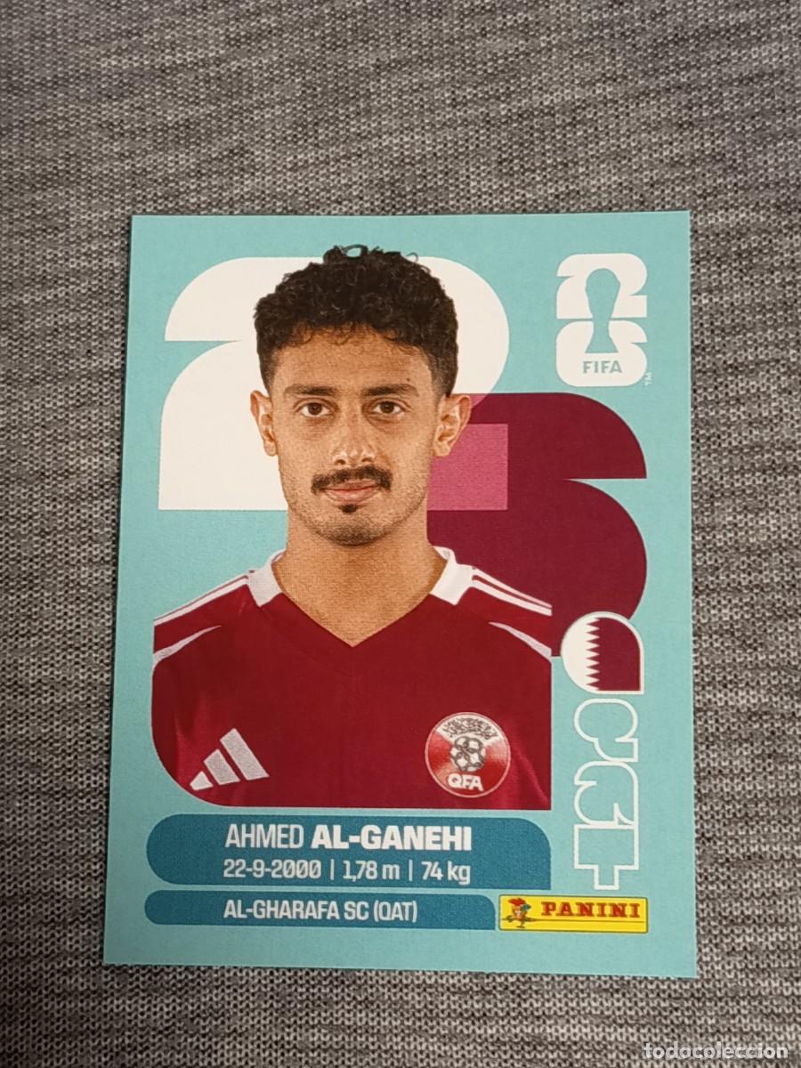Cromos de F&uacute;tbol: AL-GANEHI QAT 19 STICKER MUNDIAL 2026 PANINI FIFA WORLD CUP NUEVO