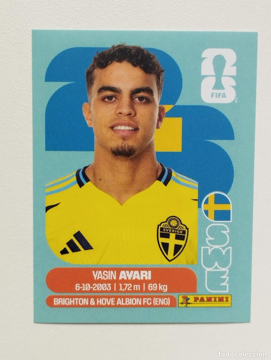 Cromos de F&uacute;tbol: CROMO STICKER WORLD CUP 2026 MUNDIAL 26 PANINI SUECIA SWE11 SWE 11 YASIN AVARI