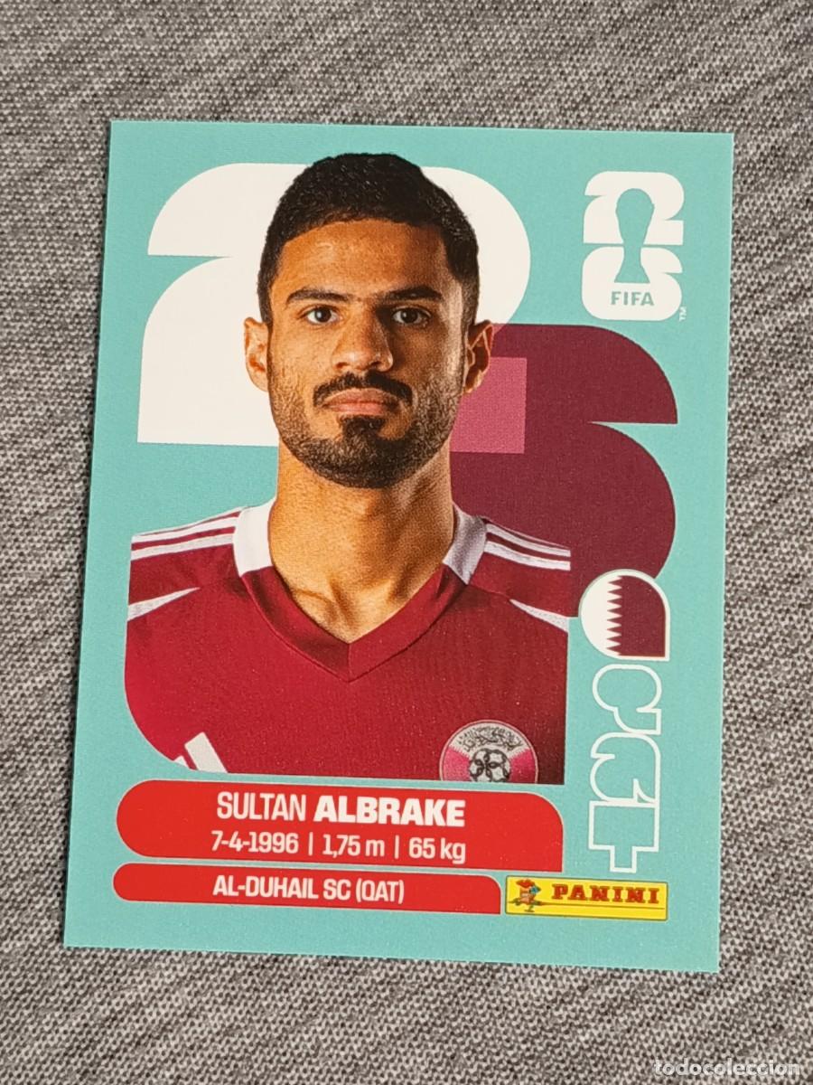 Cromos de F&uacute;tbol: ALBRAKE QAT 3 STICKER MUNDIAL 2026 PANINI FIFA WORLD CUP NUEVO