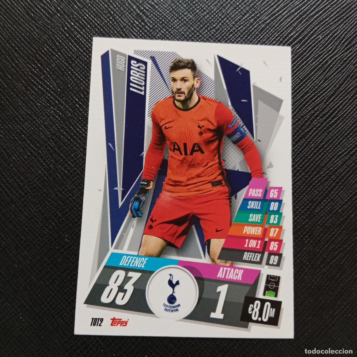 Cromos de F&uacute;tbol: LLORIS TOTTENHAM TOPPS MATCH ATTAX 2020 2021 CROMO 20 21 FUTBOL - (MD01/02-3) PG51