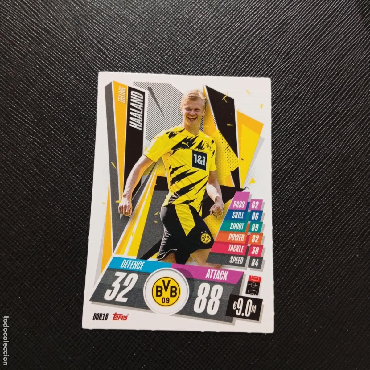 Cromos de F&uacute;tbol: HAALAND BORUSSIA DORTMUND TOPPS MATCH ATTAX 2020 2021 CROMO 20 21 FUTBOL - (MD01/02-3) PG72