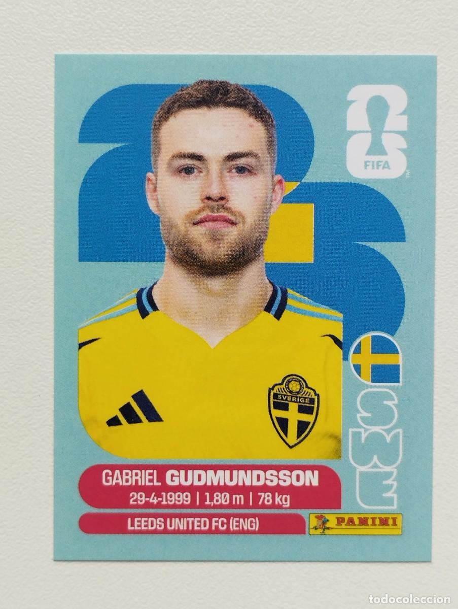 Cartes &agrave; collectionner de Football: CROMO STICKER WORLD CUP 2026 MUNDIAL 26 PANINI SUECIA SWE4 SWE 4 GUDMUNDSSON