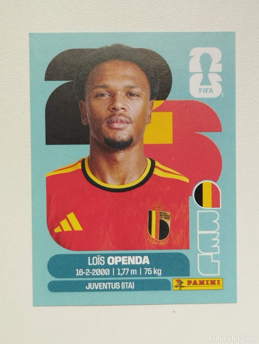 Cartes &agrave; collectionner de Football: CROMO STICKER WORLD CUP 2026 MUNDIAL 26 PANINI BELGICA BEL19 BEL 19 LOIS OPENDA
