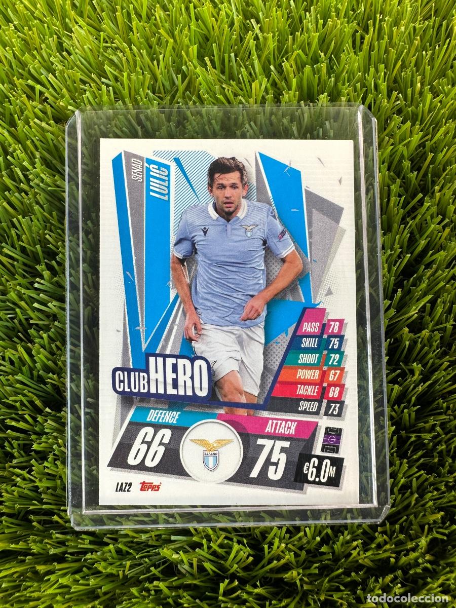 Cartes &agrave; collectionner de Football: N&ordm; LAZ2 Senad Lulic Club Hero Lazio Match Attax 20 21
