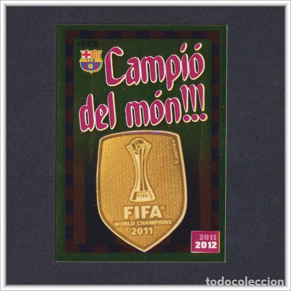 Cartes &agrave; collectionner de Football: COLECCI&Oacute;N OFICIAL BARCELONA 2011 2012 11 12 PANINI ESCUDO 209 ALBUM LIGA BAR&Ccedil;A WORLD CHAMPIONS