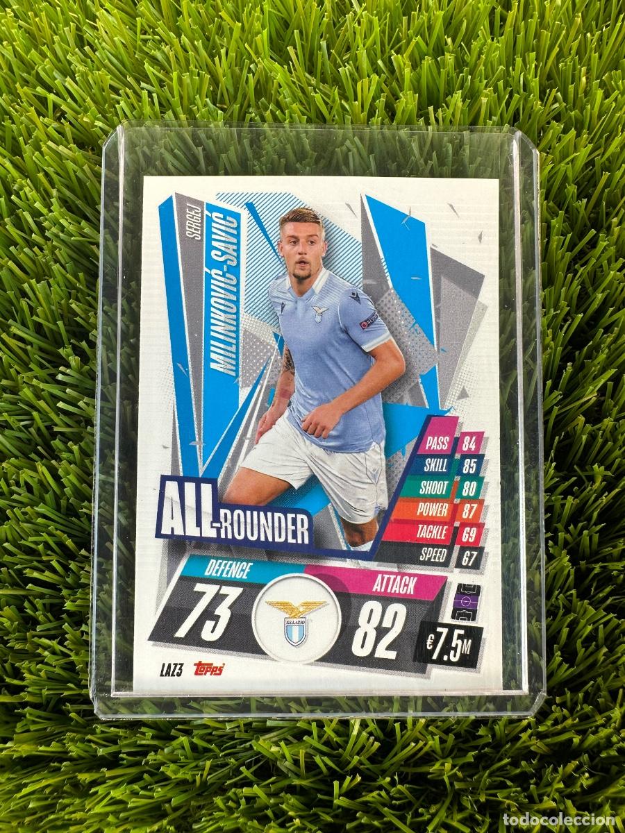 Cromos de F&uacute;tbol: N&ordm; LAZ3 Sergej Milinkovic-Savic All-Rounder Lazio Match Attax 20 21