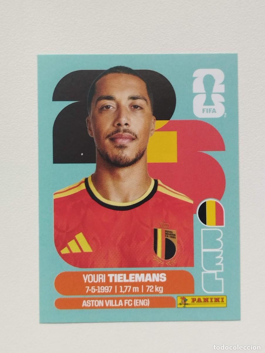 Cromos de F&uacute;tbol: CROMO STICKER WORLD CUP 2026 MUNDIAL 26 PANINI BELGICA BEL9 BEL 9 TIELEMANS