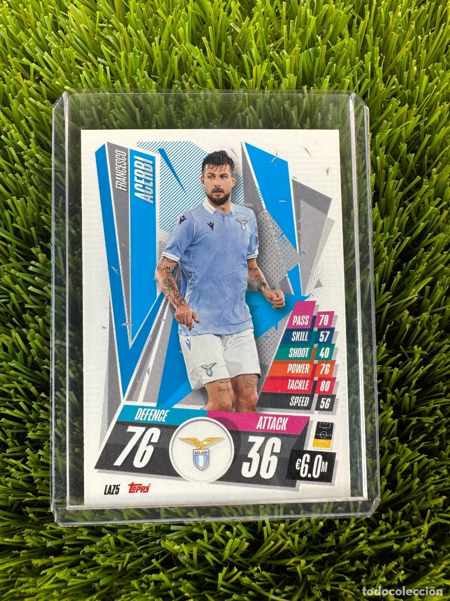Cromos de F&uacute;tbol: N&ordm; LAZ5 Francesco Acerbi Lazio Match Attax 20 21