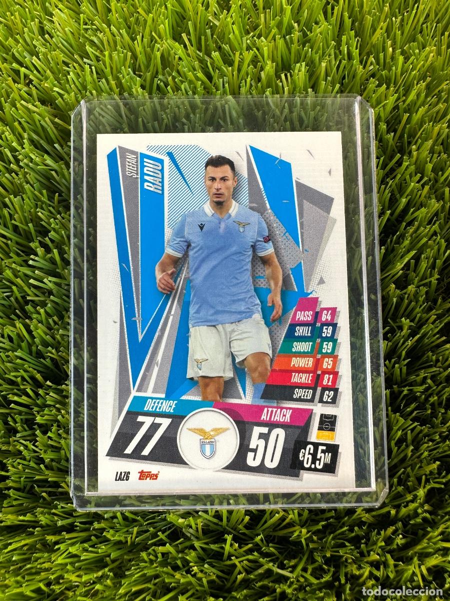 Cromos de F&uacute;tbol: N&ordm; LAZ6 Stefan Radu Lazio Match Attax 20 21