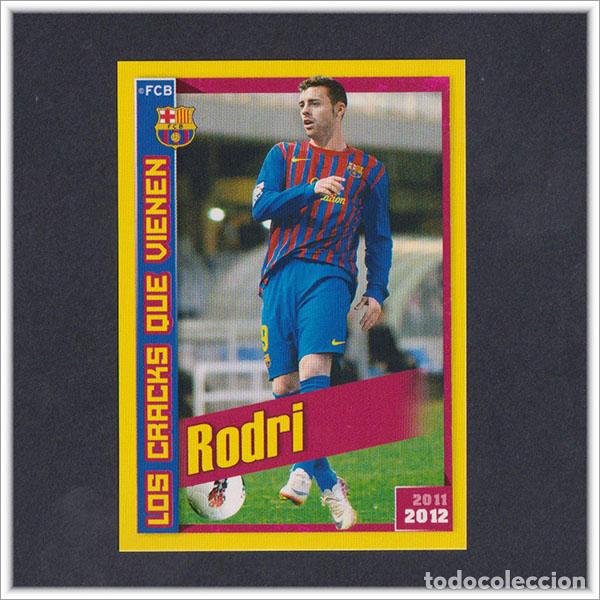 Cromos de F&uacute;tbol: COLECCI&Oacute;N OFICIAL BARCELONA 2011 2012 11 12 PANINI RODRI 198 ALBUM LIGA BAR&Ccedil;A F&Uacute;TBOL