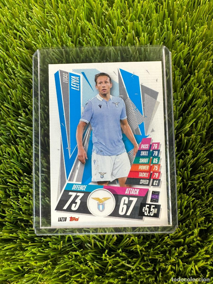 Cromos de F&uacute;tbol: N&ordm; LAZ10 Lucas Leiva Lazio Match Attax 20 21