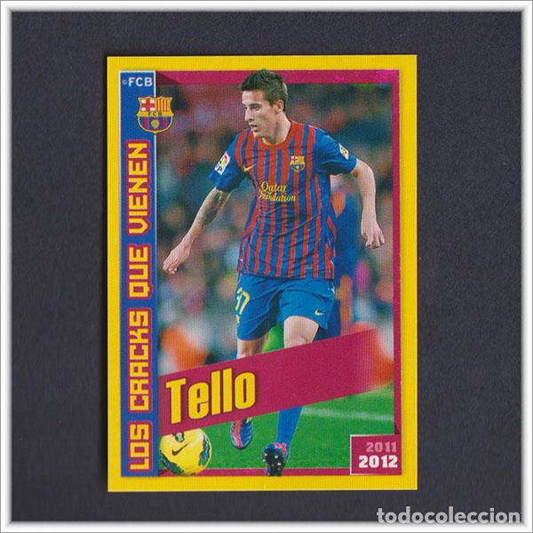 Cromos de F&uacute;tbol: COLECCI&Oacute;N OFICIAL BARCELONA 2011 2012 11 12 PANINI TELLO 196 ROOKIE ALBUM LIGA BAR&Ccedil;A F&Uacute;TBOL