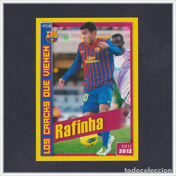 Cromos de F&uacute;tbol: COLECCI&Oacute;N OFICIAL BARCELONA 2011 2012 11 12 PANINI RAFINHA 195 ROOKIE ALBUM LIGA BAR&Ccedil;A F&Uacute;TBOL