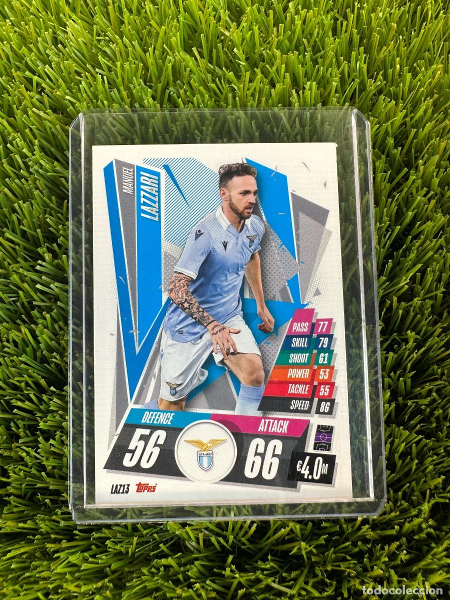 Cromos de F&uacute;tbol: N&ordm; LAZ13 Manuel Lazzari Lazio Match Attax 20 21