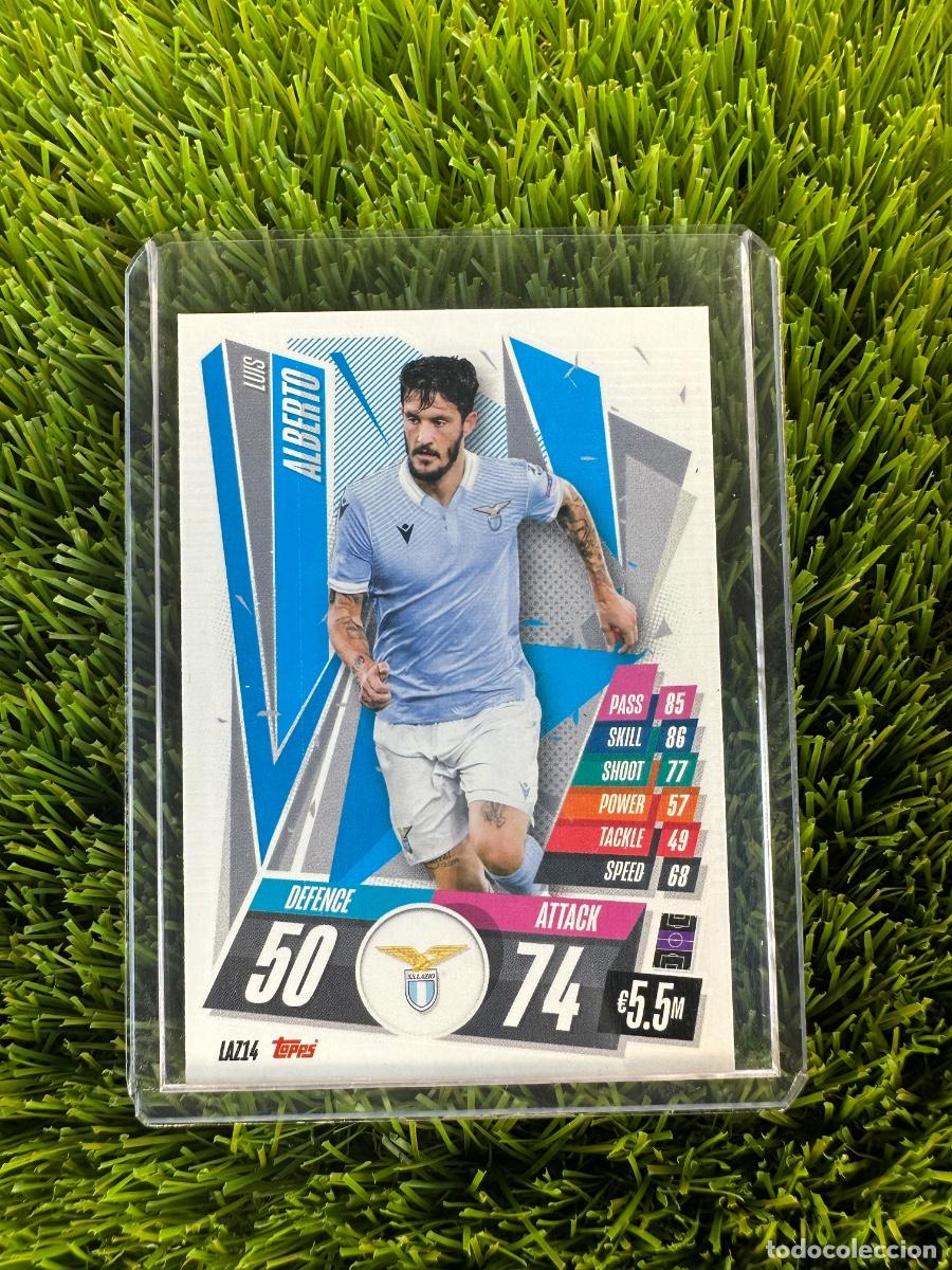 Cromos de F&uacute;tbol: N&ordm; LAZ14 Luis Alberto Lazio Match Attax 20 21