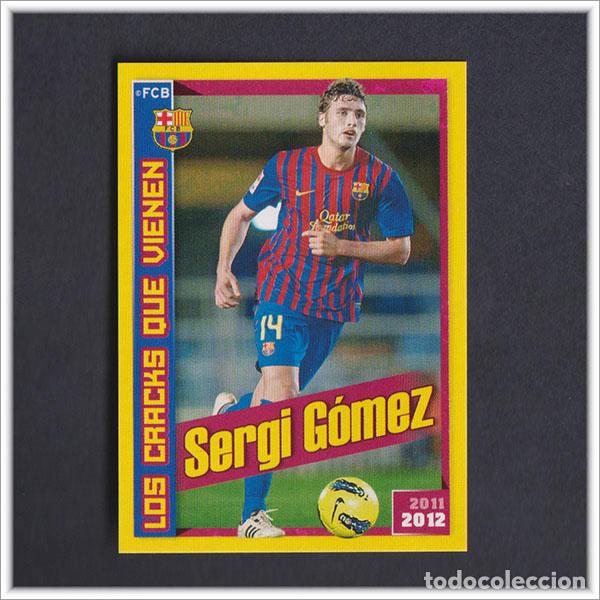 Cromos de F&uacute;tbol: COLECCI&Oacute;N OFICIAL BARCELONA 2011 2012 11 12 PANINI SERGI GOMEZ 190 ALBUM LIGA BAR&Ccedil;A F&Uacute;TBOL