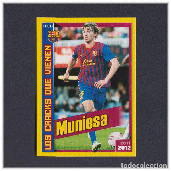 Cromos de F&uacute;tbol: COLECCI&Oacute;N OFICIAL BARCELONA 2011 2012 11 12 PANINI MUNIESA ROOKIE 188 ALBUM LIGA BAR&Ccedil;A F&Uacute;TBOL