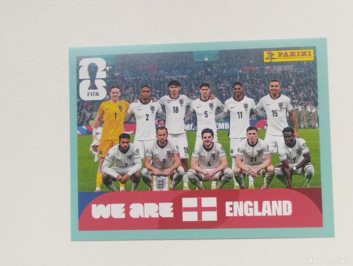 Cromos de F&uacute;tbol: CROMO STICKER WORLD CUP 2026 MUNDIAL 26 PANINI INGLATERRA ENG13 ENG 13 PLANTILLA ALINEACION