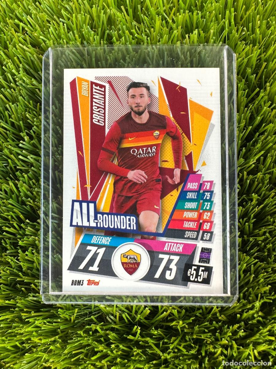 Cromos de F&uacute;tbol: N&ordm; ROM3 Bryan Cristante All-Rounder AS Roma Match Attax 20 21