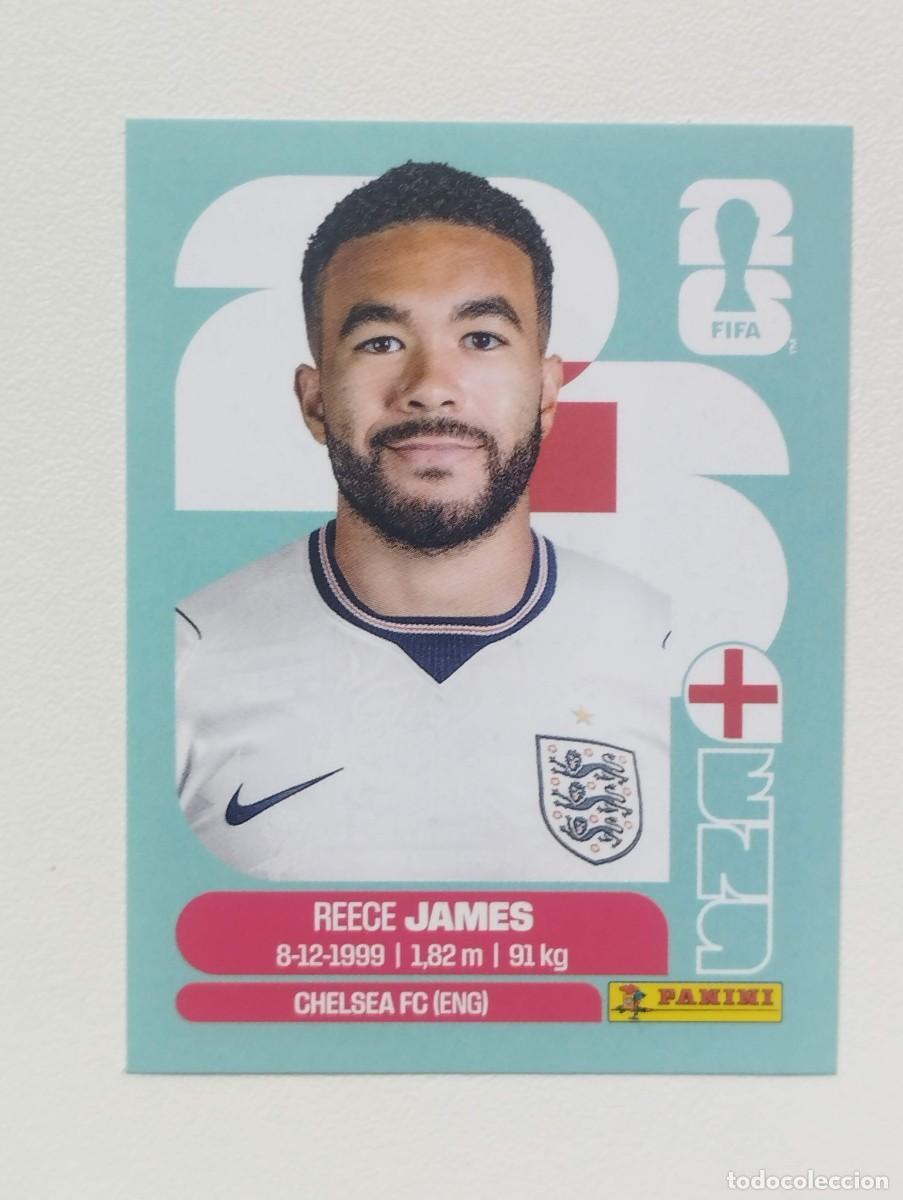 Cromos de F&uacute;tbol: CROMO STICKER WORLD CUP 2026 MUNDIAL 26 PANINI INGLATERRA ENG7 ENG 7 REECE JAMES