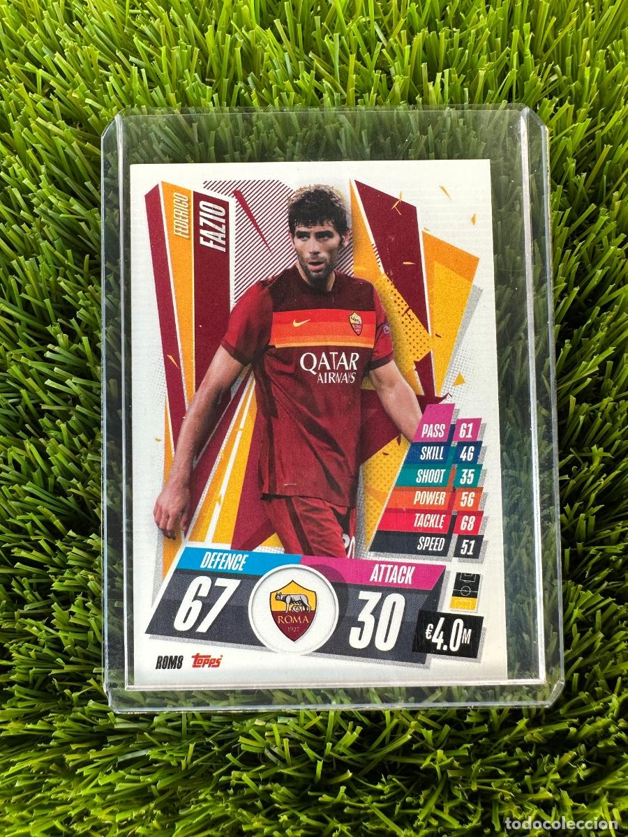 Cromos de F&uacute;tbol: N&ordm; ROM8 Federico Fazio AS Roma Match Attax 20 21