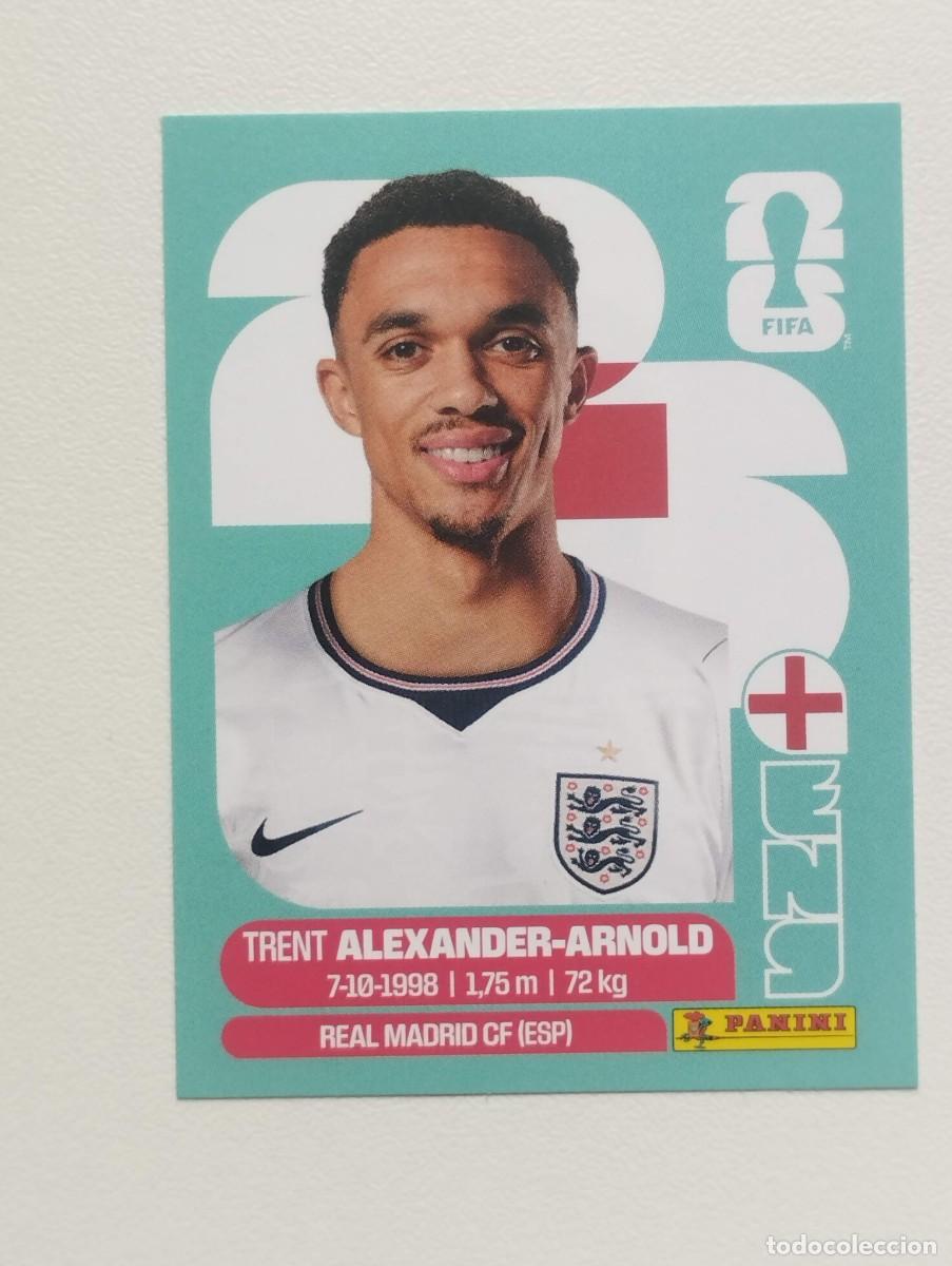 Cromos de F&uacute;tbol: CROMO STICKER WORLD CUP 2026 MUNDIAL 26 PANINI INGLATERRA ENG6 ENG 6 TRENT ALEXANDER ARNOLD