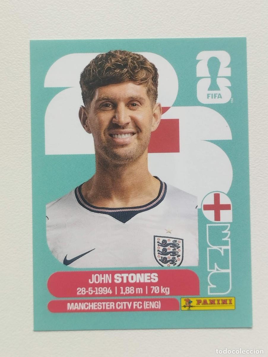Cromos de F&uacute;tbol: CROMO STICKER WORLD CUP 2026 MUNDIAL 26 PANINI INGLATERRA ENG3 ENG 3 JOHN STONES