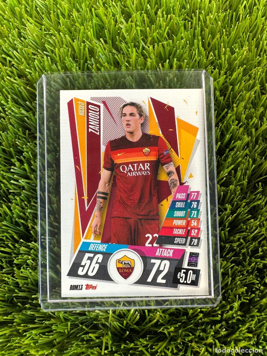 Cromos de F&uacute;tbol: N&ordm; ROM13 Nicol&ograve; Zaniolo AS Roma Match Attax 20 21