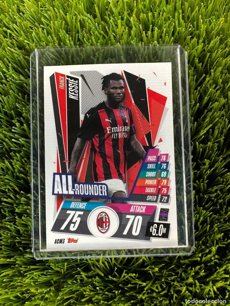 Cromos de F&uacute;tbol: N&ordm; ACM3 Franck Kessi&eacute; All-Rounder AC Milan Match Attax 20 21