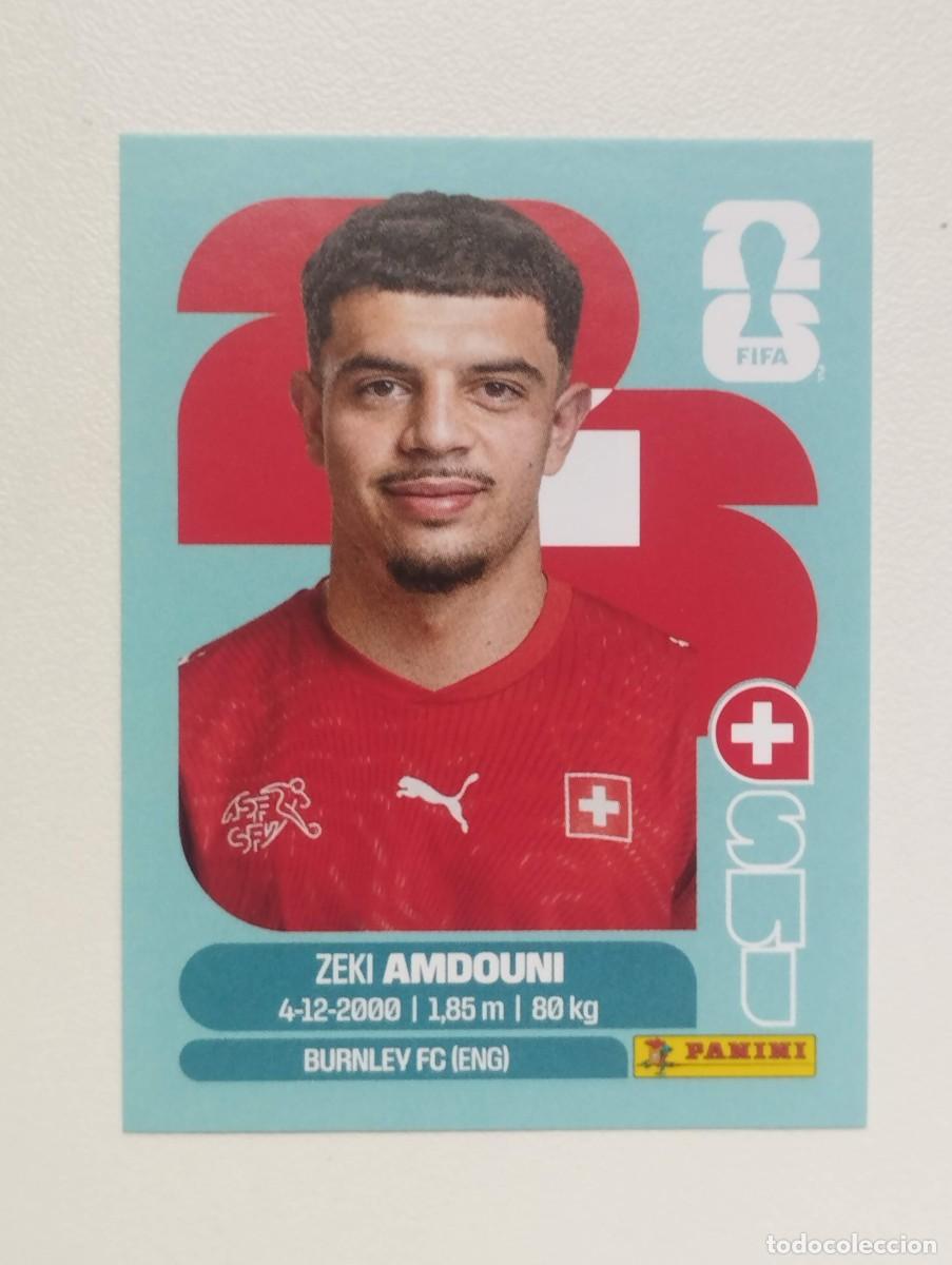 Cromos de Futebol: CROMO STICKER WORLD CUP 2026 MUNDIAL 26 PANINI SUIZA SUI20 SUI 20 ZEKI AMDOUNI