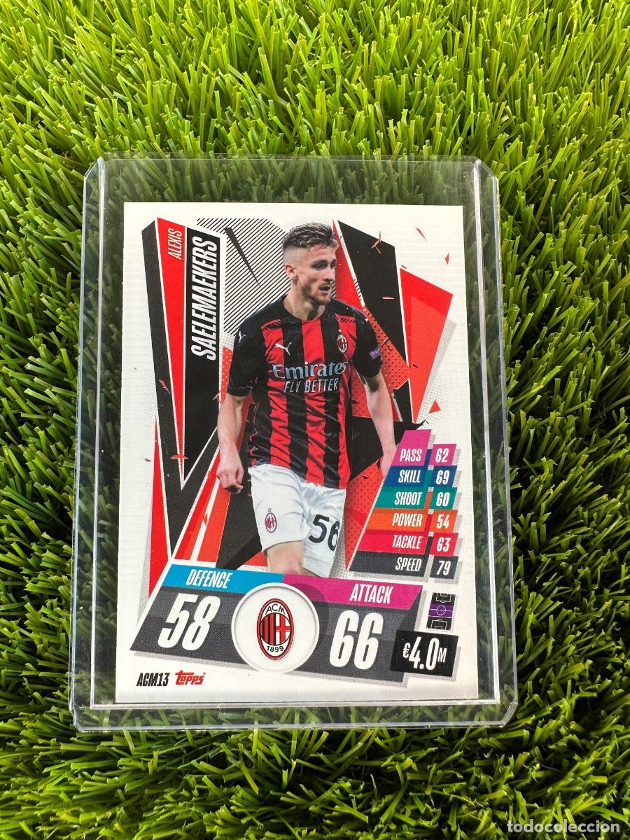 Cromos de Futebol: N&ordm; ACM13 Alexis Saelemaekers AC Milan Match Attax 20 21