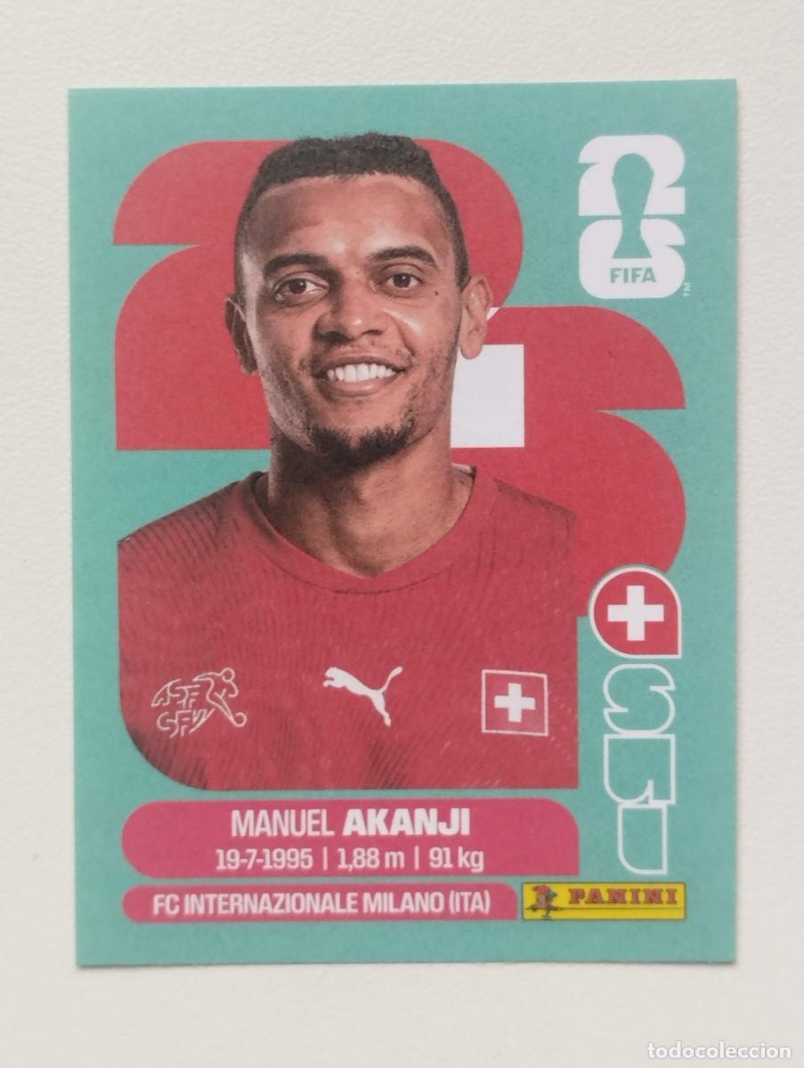 Cromos de F&uacute;tbol: CROMO STICKER WORLD CUP 2026 MUNDIAL 26 PANINI SUIZA SUI4 SUI 4 MANUEL AKANJI