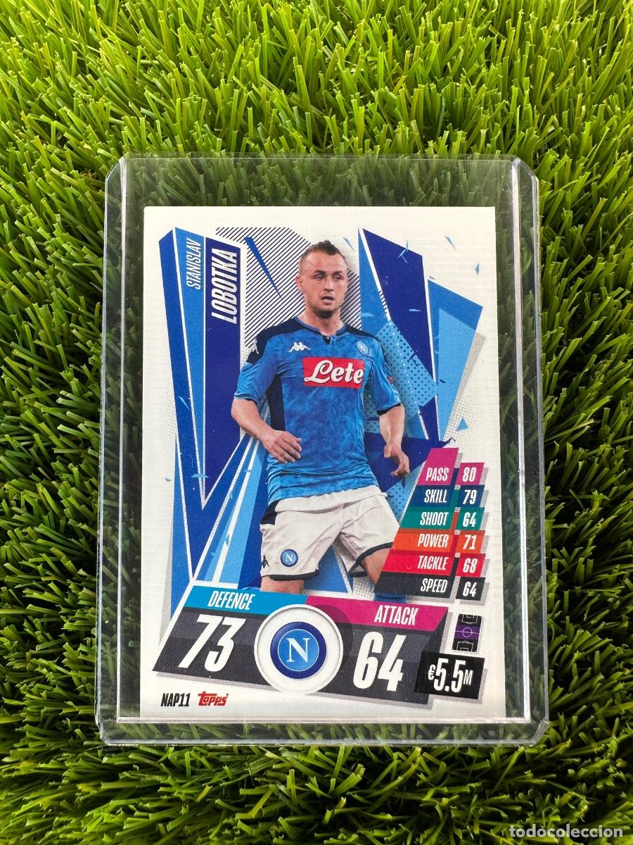 Cromos de F&uacute;tbol: N&ordm; NAP11 Stanislav Lobotka N&aacute;poles Match Attax 20 21