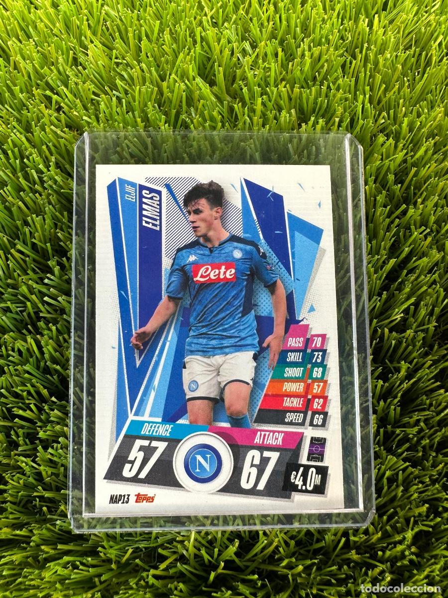 Cromos de F&uacute;tbol: N&ordm; NAP13 Eljif Elmas N&aacute;poles Match Attax 20 21