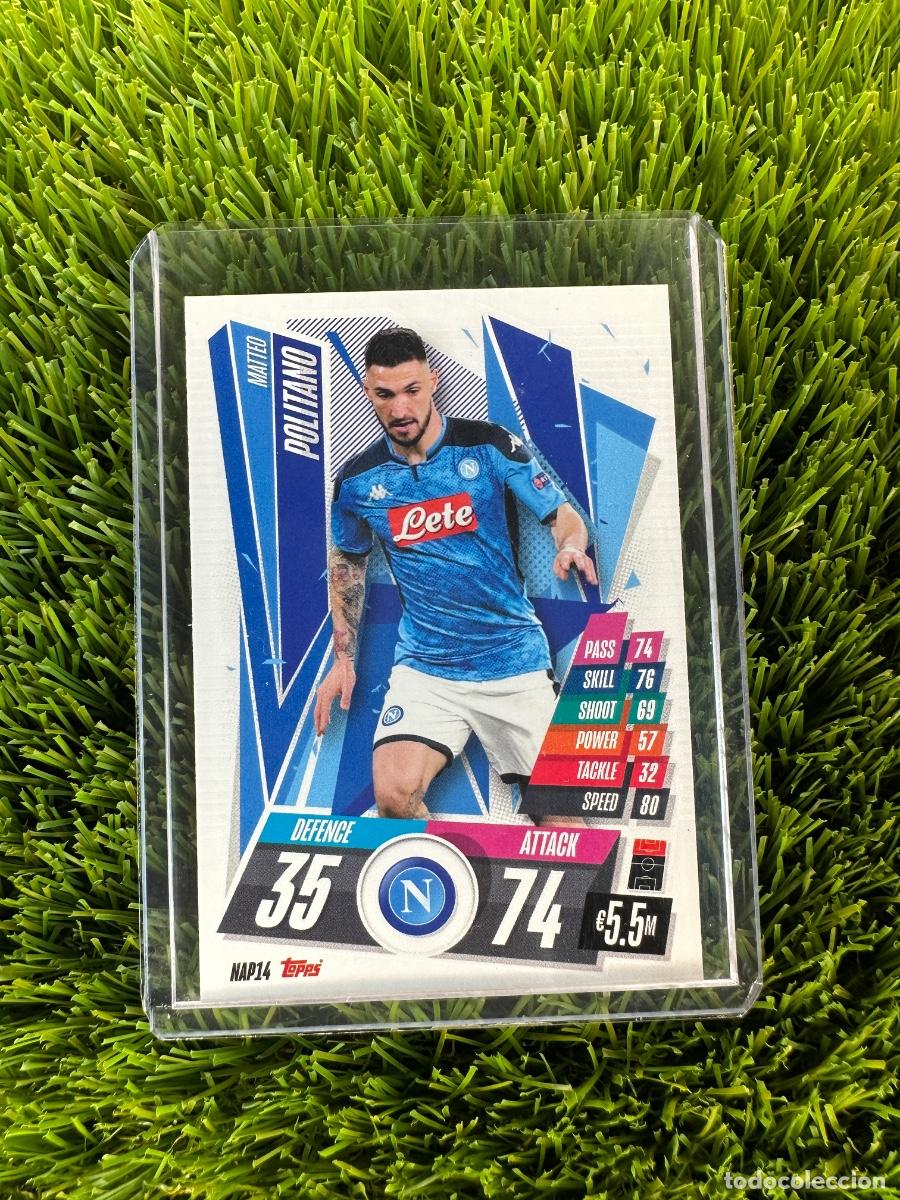 Cromos de F&uacute;tbol: N&ordm; NAP14 Matteo Politano N&aacute;poles Match Attax 20 21