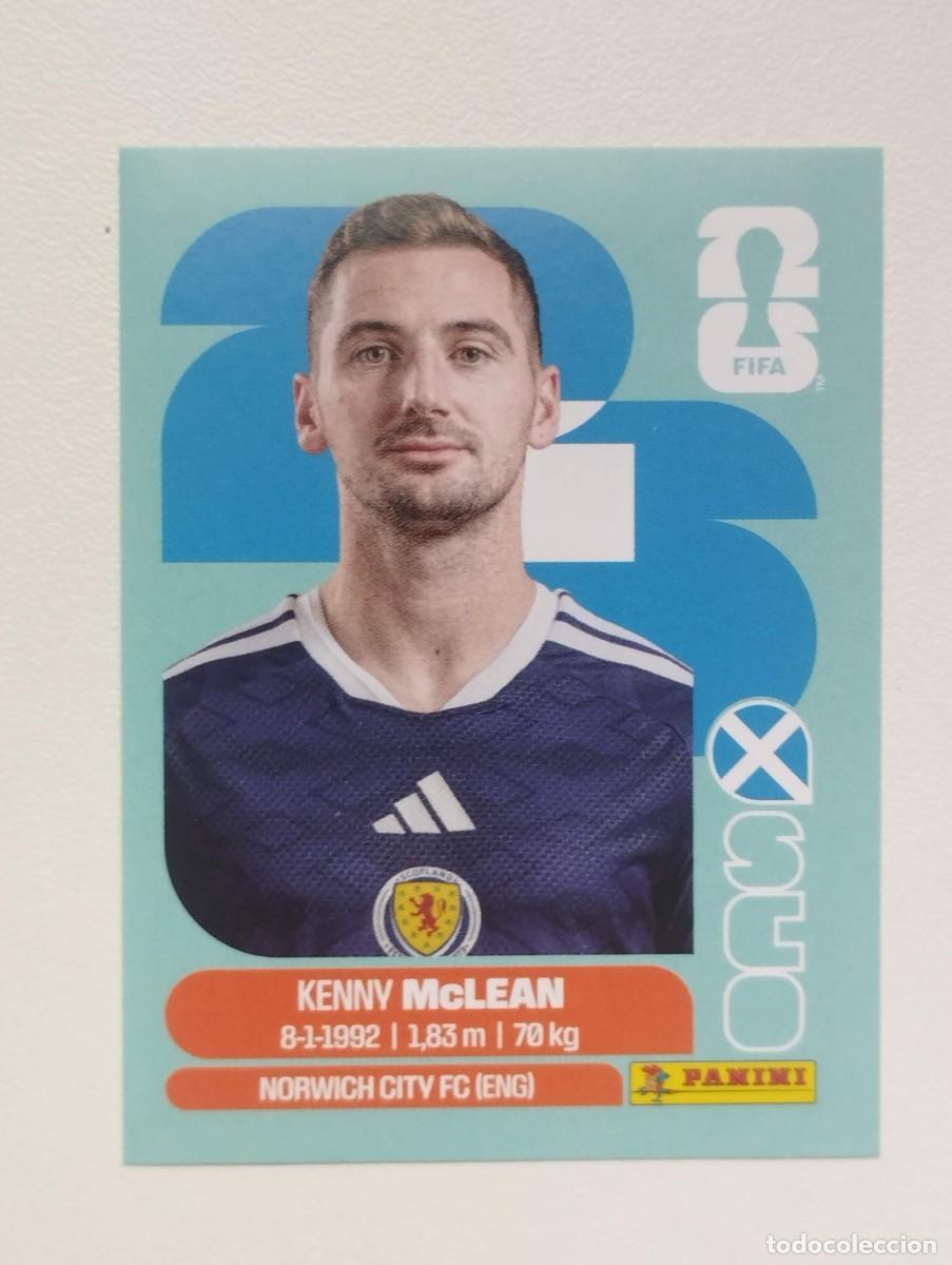 Cromos de F&uacute;tbol: CROMO STICKER WORLD CUP 2026 MUNDIAL 26 PANINI ESCOCIA SCO16 SCO 16 KENNY McLEAN
