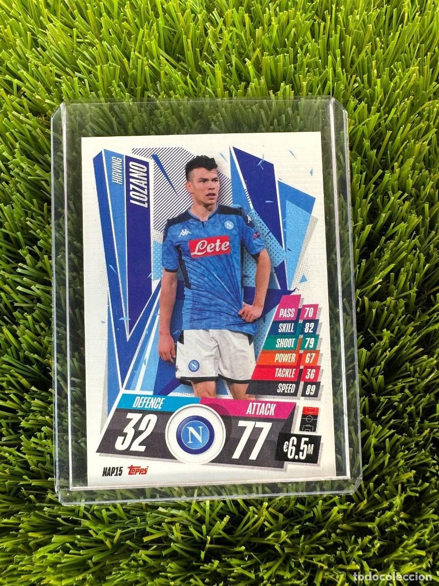 Cromos de F&uacute;tbol: N&ordm; NAP15 Hirving Lozano N&aacute;poles Match Attax 20 21