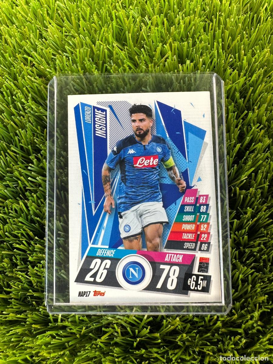 Cromos de F&uacute;tbol: N&ordm; NAP17 Lorenzo Insigne N&aacute;poles Match Attax 20 21