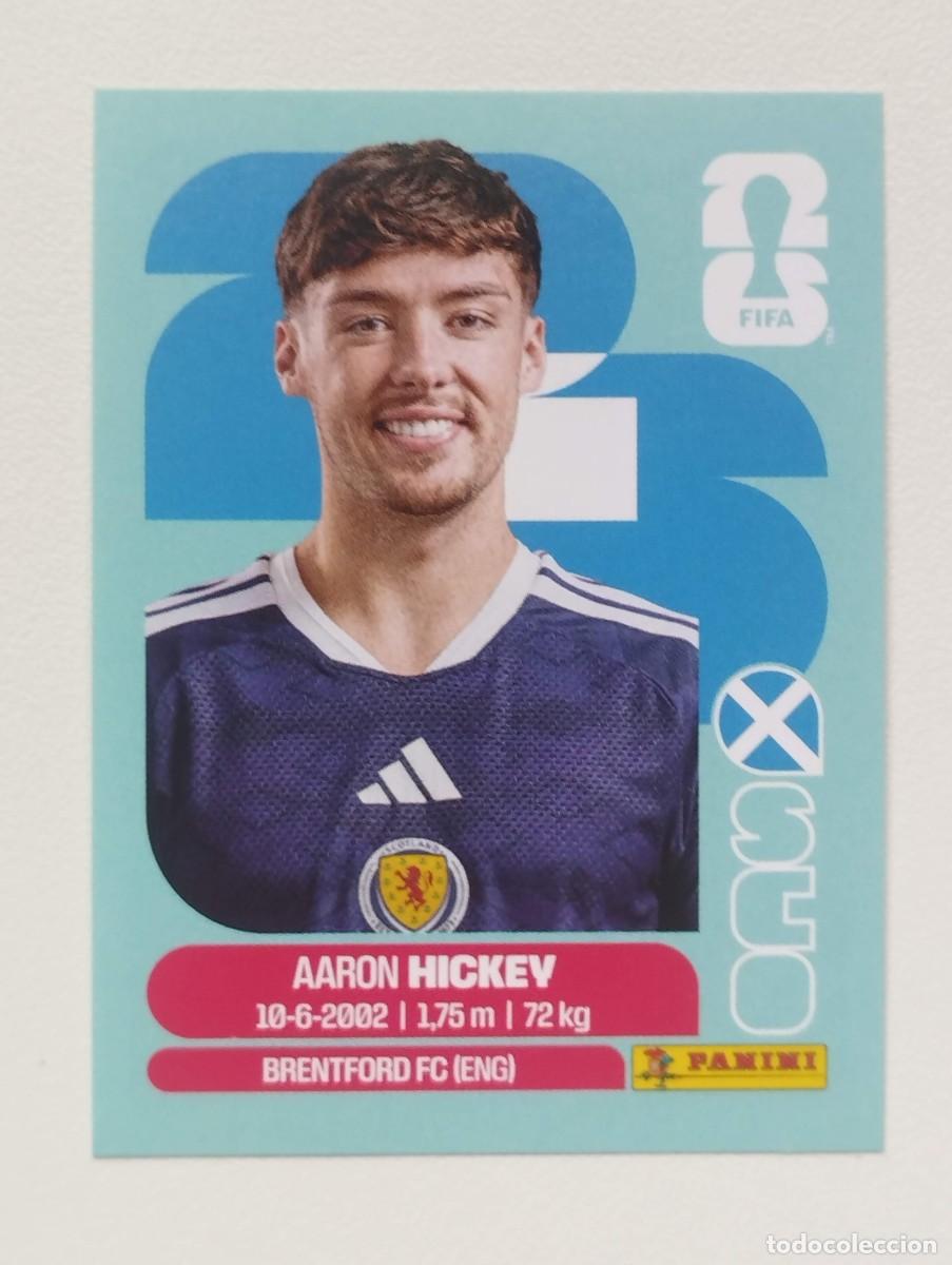Cromos de F&uacute;tbol: CROMO STICKER WORLD CUP 2026 MUNDIAL 26 PANINI ESCOCIA SCO5 SCO 5 AARON HICKEV