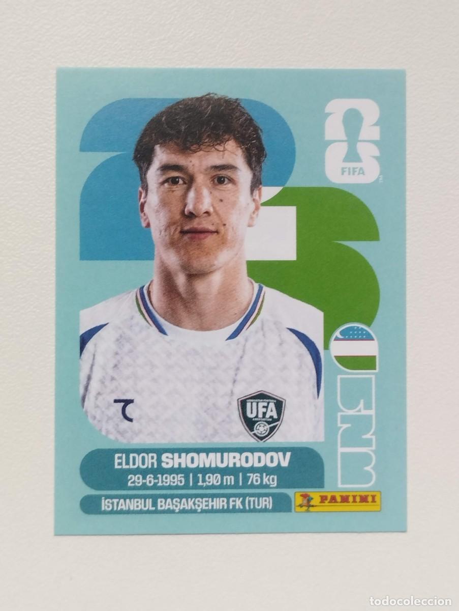 Cromos de F&uacute;tbol: CROMO STICKER WORLD CUP 2026 MUNDIAL 26 PANINI UZBEKISTAN UZB16 UZB 16 SHOMURODOV