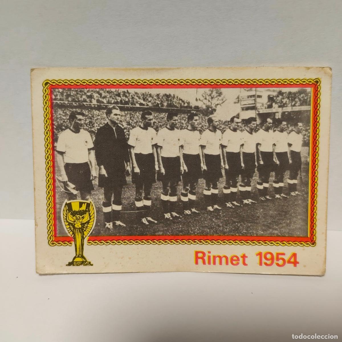 Cromos de F&uacute;tbol: MUNICH 74 - N&ordm; 32 RIMET 1954 - SUIZA - ED. VULCANO / PANINI - MUNDIAL DE FUTBOL 1974 -b1