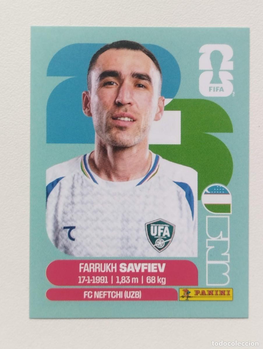 Football Stickers: CROMO STICKER WORLD CUP 2026 MUNDIAL 26 PANINI UZBEKISTAN UZB3 UZB 3 SAYFIEV