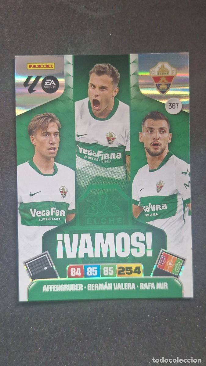 Cromos de F&uacute;tbol: L3 ELCHE C. F. 367 VAMOS ADRENALYN XL LIGA 2025/2026 25 26 PANINI